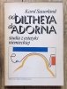 Karol Sauerland Diltheya do Adorna. Studia z estetyki niemieckiej